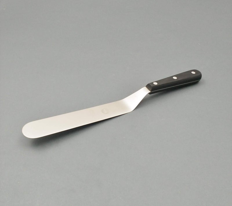 DUE BUOI ICING OFFSET SPATULA - Black Technoplymer Handle - Non-stick Durable. - Image 2