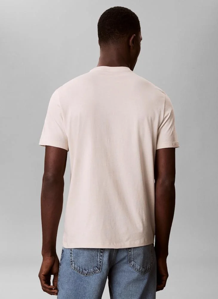 Calvin Klein Jeans  Graphic Crew Neck T-Shirt for Men | Best Price UAE