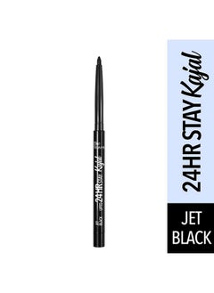 Blue Heaven Blue Heaven 24Hr Stay Matte Pencil Kajal Black Waterproof, Deep Black, Long Lasting And Smudge Proof Eye Makeup, 0.30Gm  - Image 2