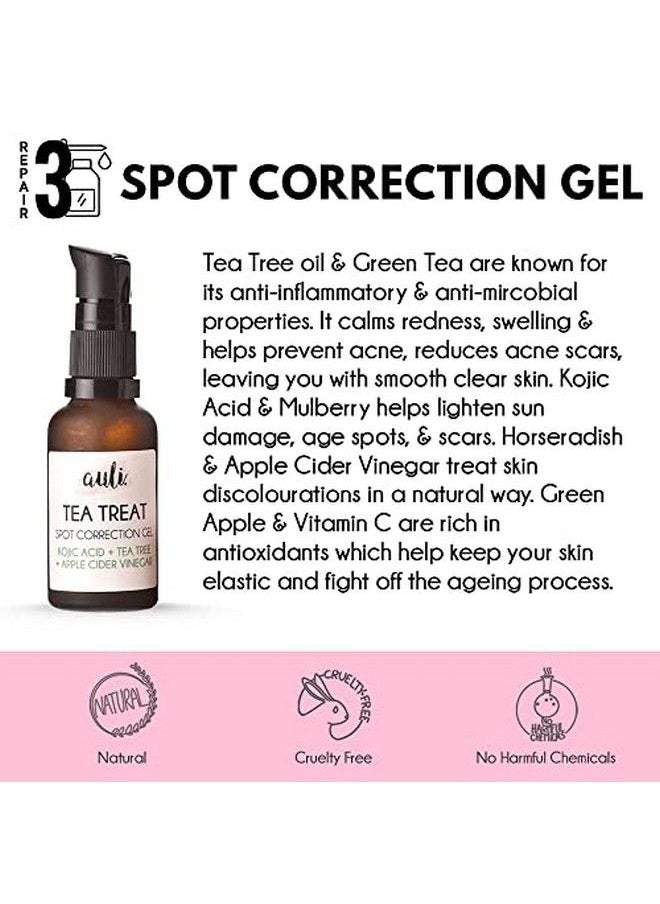 AULI LIFESTYLE - Auli Tea Treat Spot Removing Skin Brightening Tan Reducing Acne Removing And Scar Preventing Formula 30Ml - Image 1