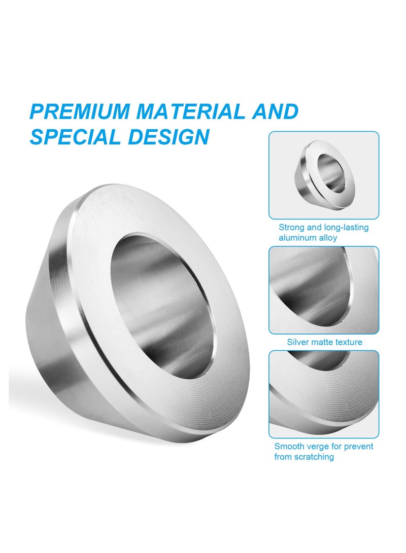 KASTWAVE Manual Tire Changer Centering Cone, Portable Wheel Balancer Hold Down Cone Stable Centering Cone for Hunter Tire Changer for 1.67in Diameter Post Car Truck SUV - Image 3