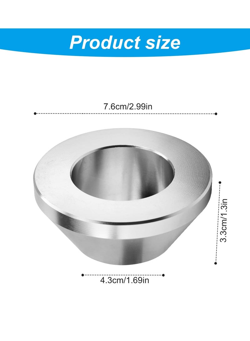 KASTWAVE Manual Tire Changer Centering Cone, Portable Wheel Balancer Hold Down Cone Stable Centering Cone for Hunter Tire Changer for 1.67in Diameter Post Car Truck SUV - Image 2