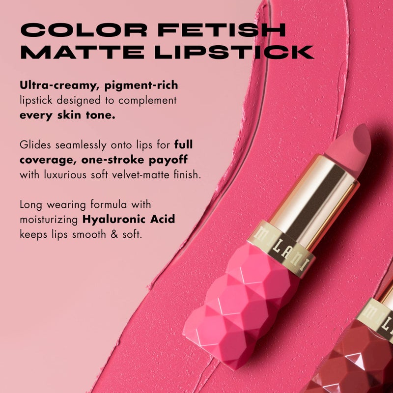 Milani Color Fetish Matte Lipstick (Passion) - Image 3
