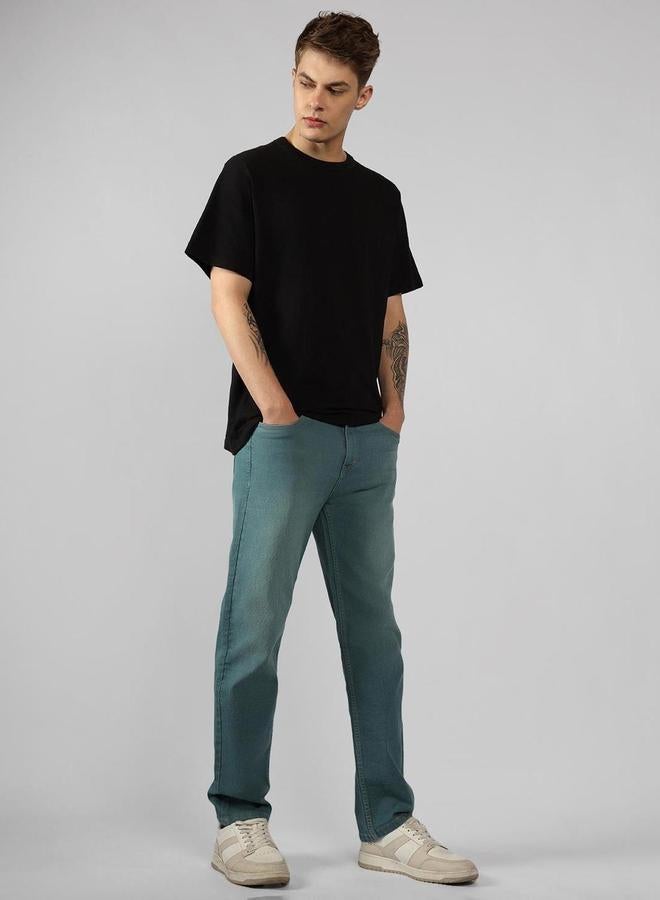 دينيس لينغو جينز دينيس لينجو أزرق فاتح بقصة مريحة - Image 1