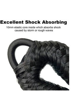 Generic Bungee Dock Line Boat Ropes for Docking Mooring Rope with Stainless Steel Clip Accessories Boats PWC, Built in Snubber, Kayak, Watercraft,SeaDoo,Jet Ski, Pontoon, Canoe, Power 2-Pack  - Image 2