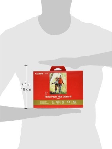 CanonInk Photo Paper Plus Glossy II 4"" x 6"" 400 Sheets (1432C007) - Image 3