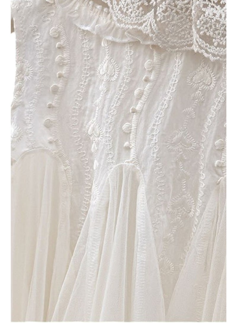 D'Daniela Lace Tulle Dress - Image 3