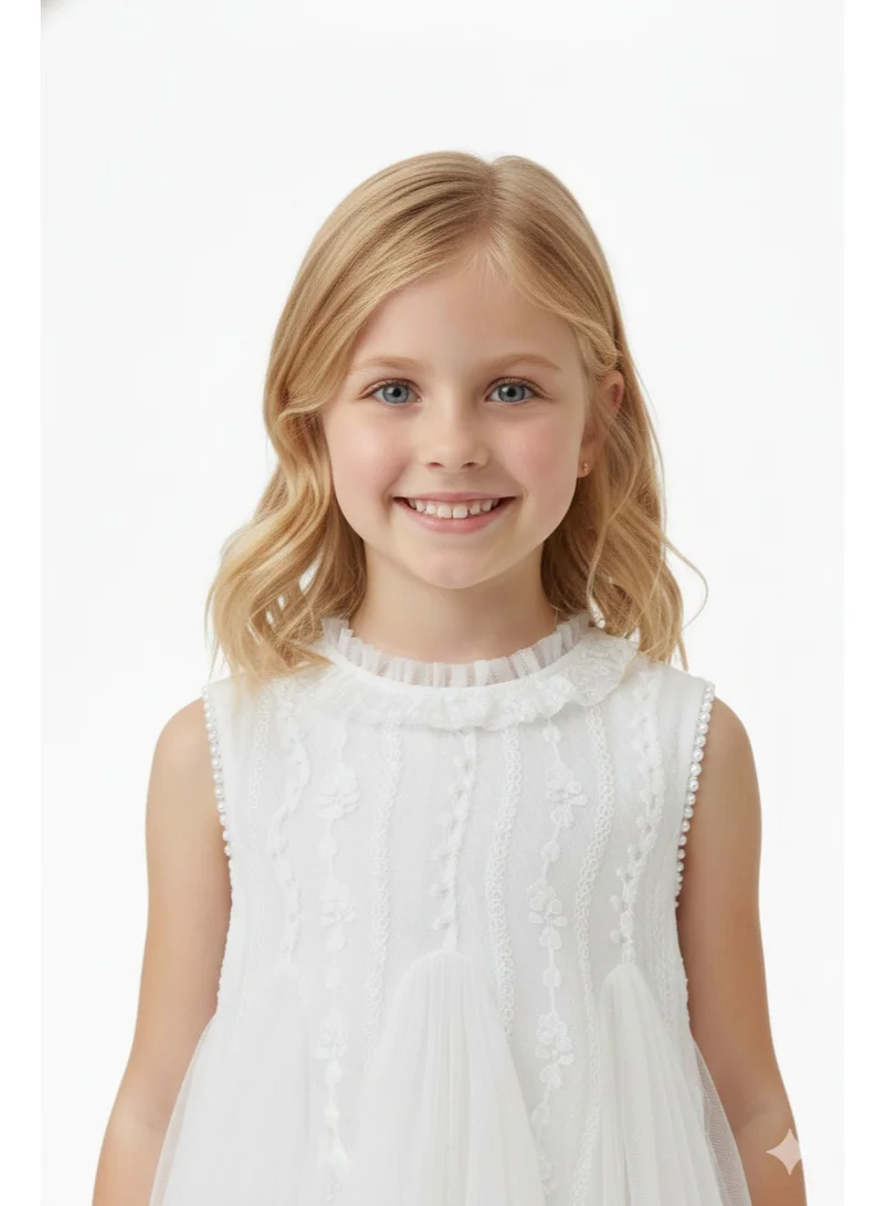 دىدانيالا فستان تول دانتيل