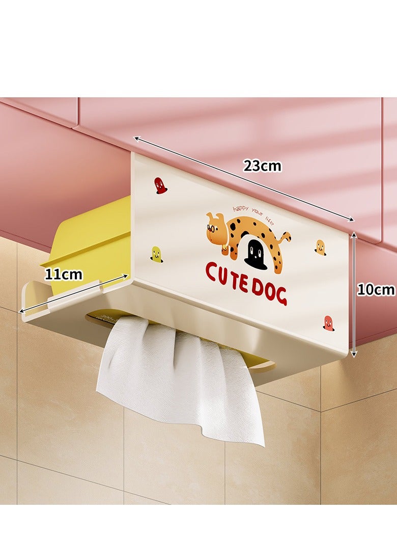 Cute New Multi-Functional Hole-Free Hanging Kitchen Tissue Storage (Varied Styles) - Image 2