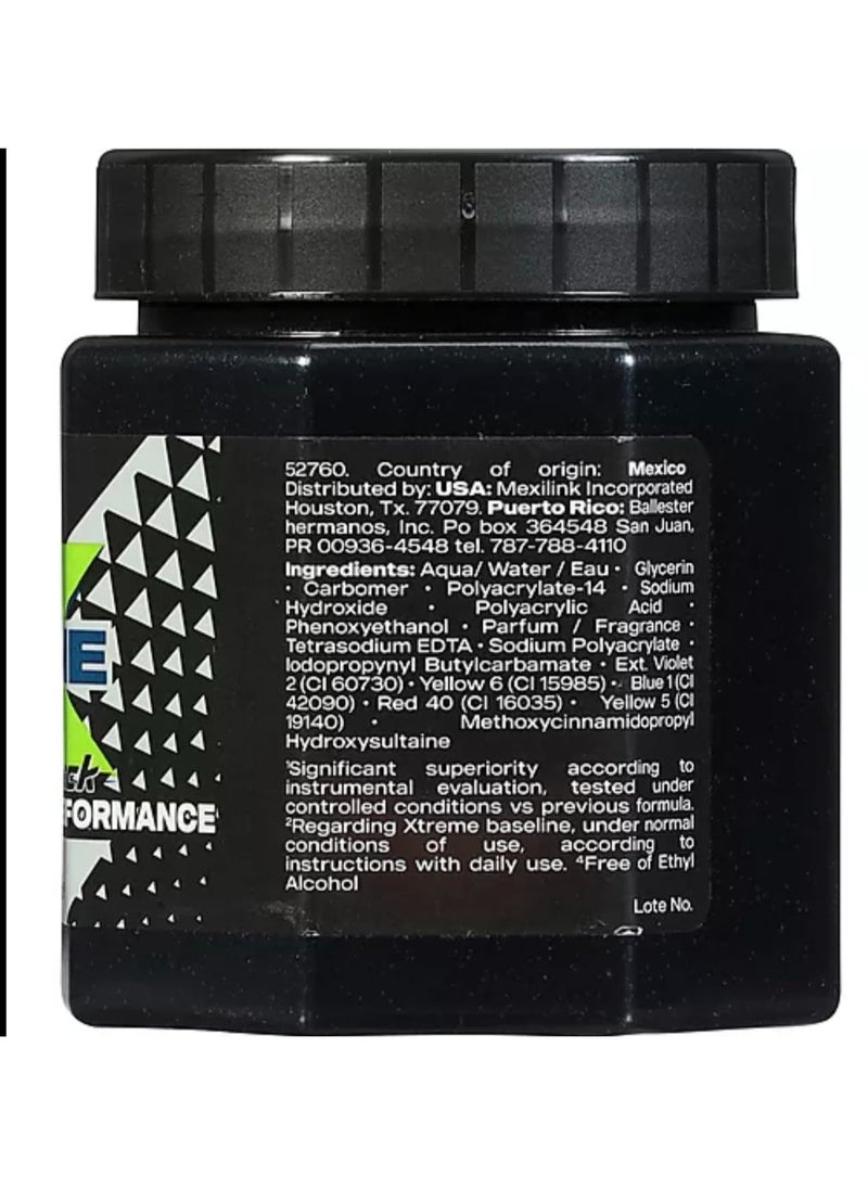 XTREME Wet Line Xtreme Reaction Black Ultimate Hold Gel, 8.8 Ounce - SET OF 2  - Image 2