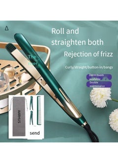General 2-in-1 Ionic Hair Straightener & Curling Iron – Dual Styling with Ceramic Plates  - Image 2