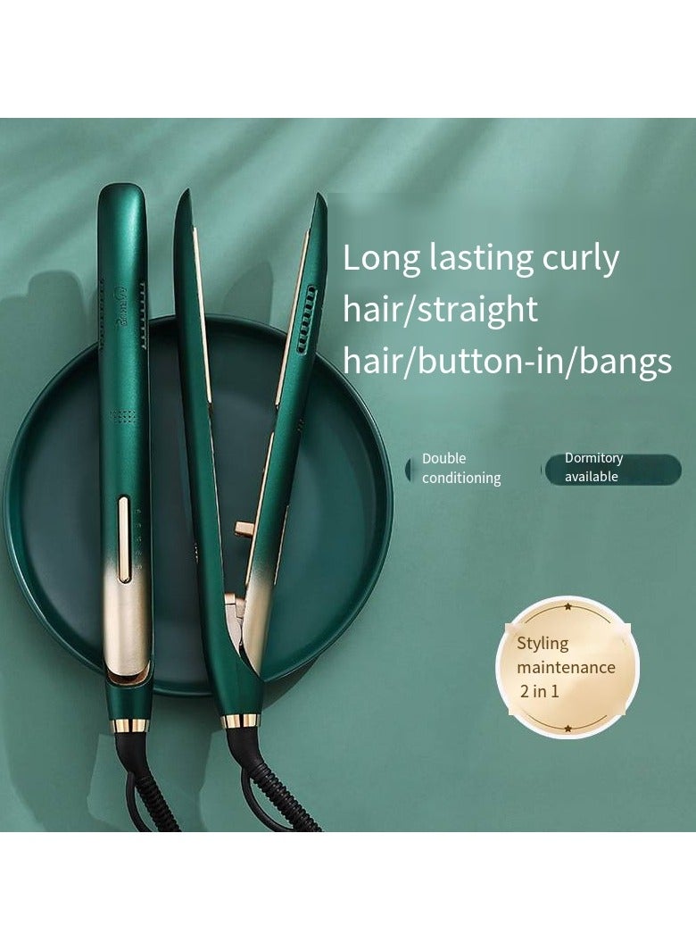 general 2-in-1 Ionic Hair Straightener & Curling Iron – Dual Styling with Ceramic Plates - Image 3