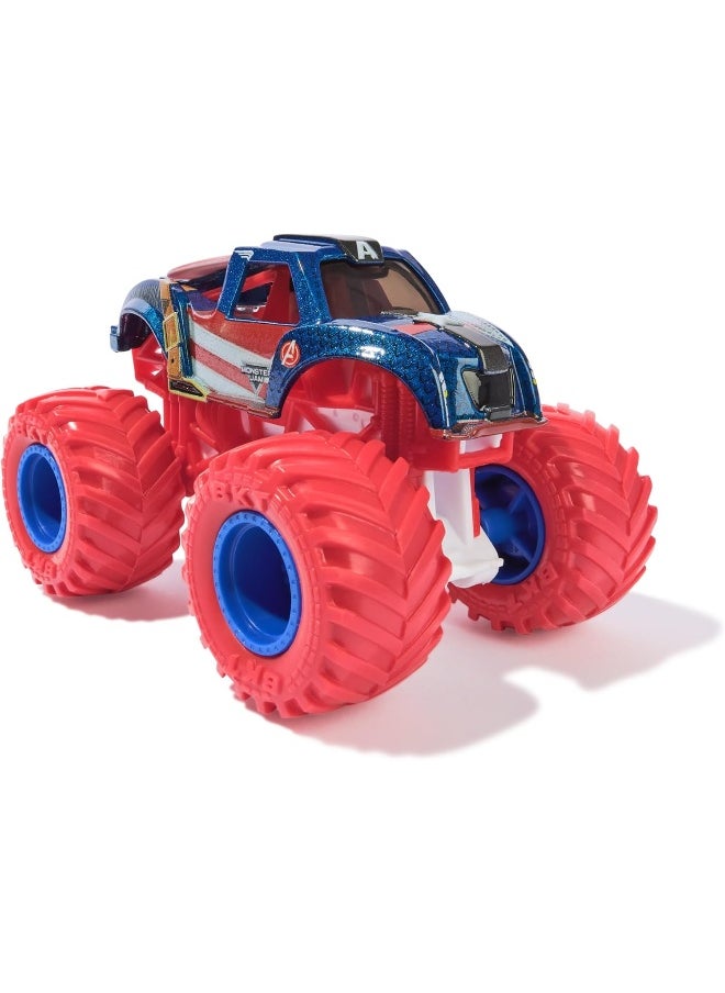 Monster Jam Monster Jam Marvel Heroes Die-Cast Vehicles (1:64, Pack of 5)  - Image 3