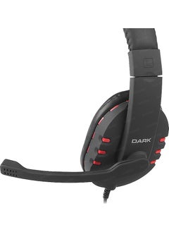 Dark GH100 Stereo Gaming On-Ear Headset with Microphone (DK-AC-GH100)  - Image 3