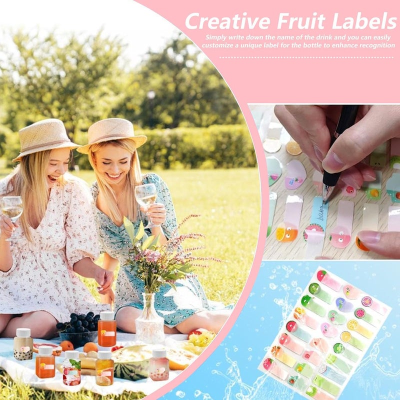 SYOSI Juice Bottles with Lids, Leak-Proof Reusable Plastic Drink Containers for Smoothies, Juice, Milk, Water, and Beverages, Portable Transparent Shot Bottles, 9 Pcs, 3.5oz/100ml - Image 4