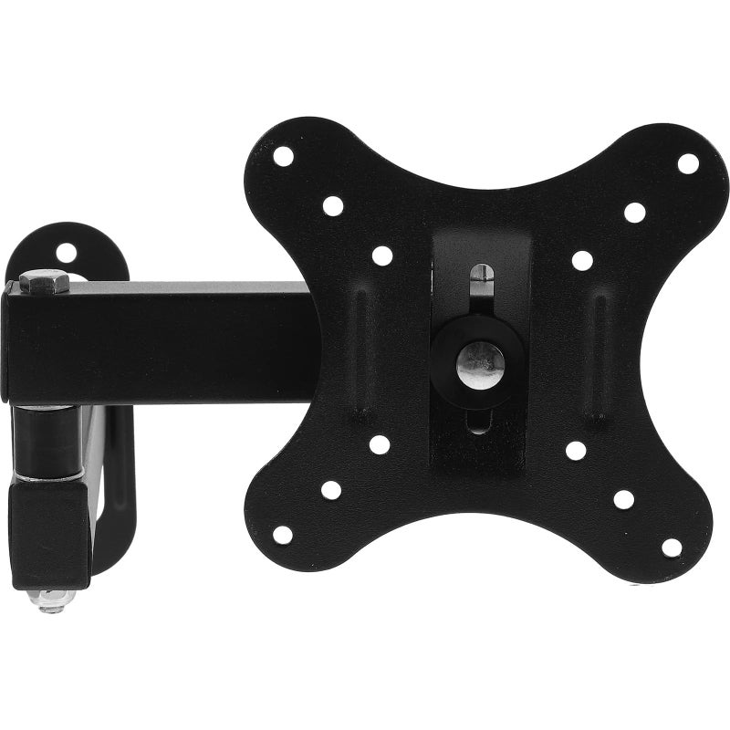 Retractable Swivel Wall Mount Bracket For 14 To 24 Inch Monitors Black - Image 2