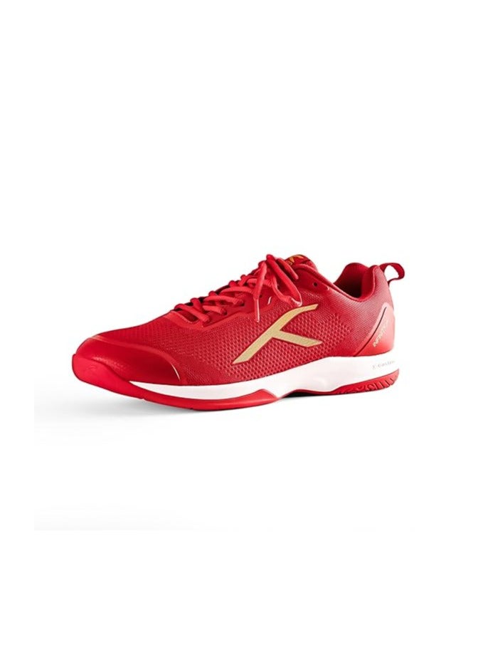 HUNDRED Infinity Pro Non-Marking Professional Badminton Shoe for Men | Material: Polyester/Mesh | Suitable for Indoor Tennis/Squash/Table Tennis/Basketball & Padel | Lace Up | Durable and Comfort - Image 1