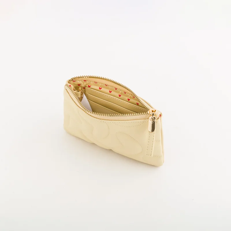 كاربيزا Women's Keyring Coin Purse Dalia Wallet V2 Popcorn Yellow