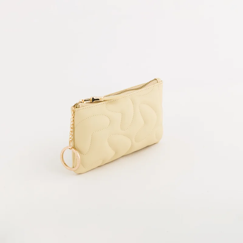كاربيزا Women's Keyring Coin Purse Dalia Wallet V2 Popcorn Yellow