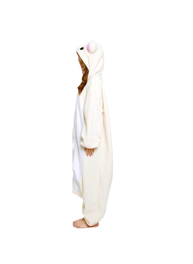Rilakkuma Kigurumi cute bear beige adult cartoon One-piece pajamas the best gift for family and friends - Image 2