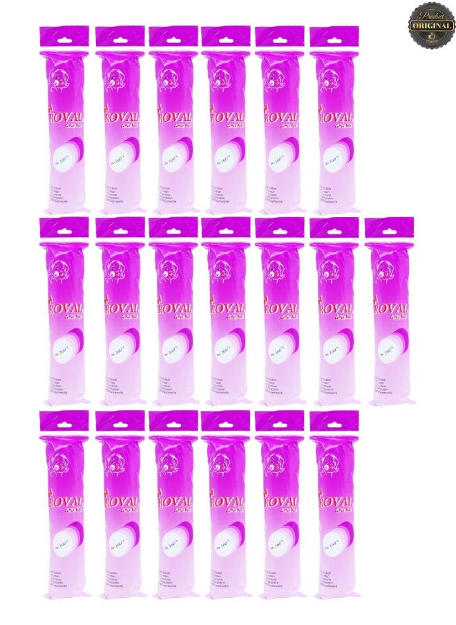 ROVAL 19 Pieces Cotton Pads 160 Pcs  - Image 1