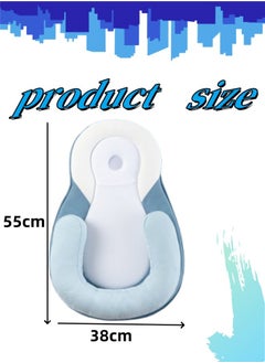 Generic Newborn Lounger Pillow Head-shaping pillows  baby pillow  Support the head  Shaping pillows Comfortable Easy Cleaning  Anti-rollover  Soft and breathable  For 0-12 Months Baby  - Image 2