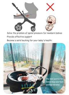 Generic Newborn Lounger Pillow Head-shaping pillows  baby pillow  Support the head  Shaping pillows Comfortable Easy Cleaning  Anti-rollover  Soft and breathable  For 0-12 Months Baby  - Image 4