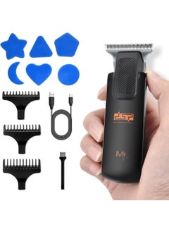 DSP DSP Peanut Cordless Hair Trimmer for Men, High-Speed 7600RPM Clipper, Bald Head & Face Shaver with LED Display, Quick Charge 1.5Hrs & 50Min Runtime 