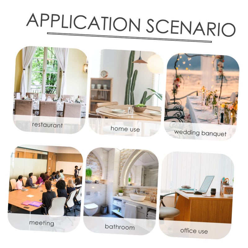 غطاء علبة مناديل بأناقة حبيبات الخشب لغرفة المعيشة والمكتب بسطح ناعم ووصول سهل - Image 5