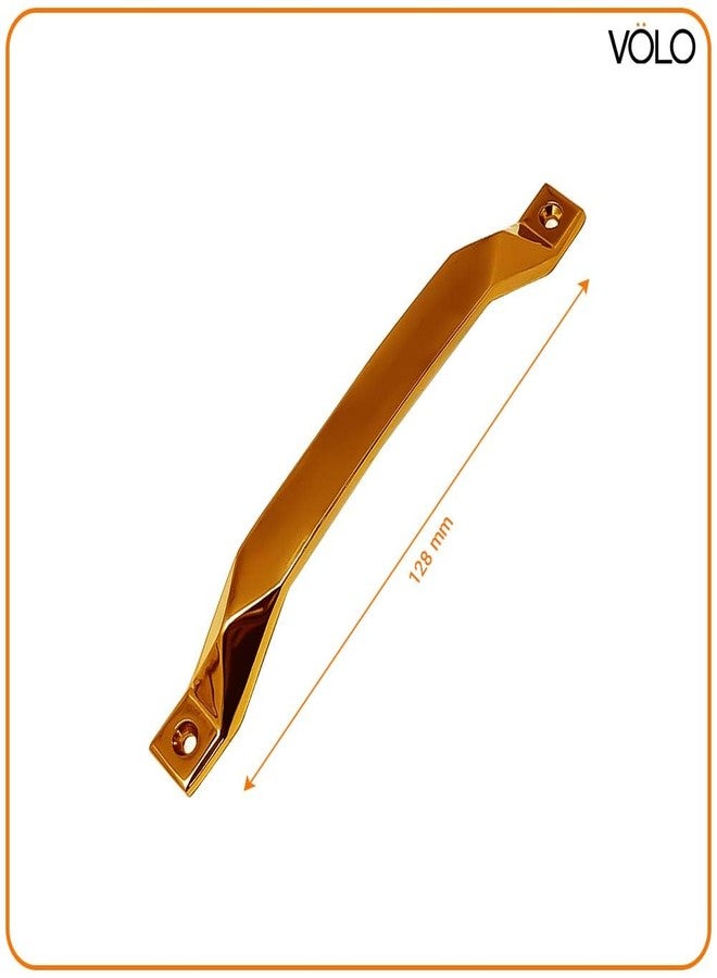 VOLO Pvd Rose Gold Wardrobe Door Handle/Cabinet Door/Drawer Pull Handle for Kitchen/Office/Bedroom/Winodw Sliding Closet. (R-128) (128MM, 2) - Image 2