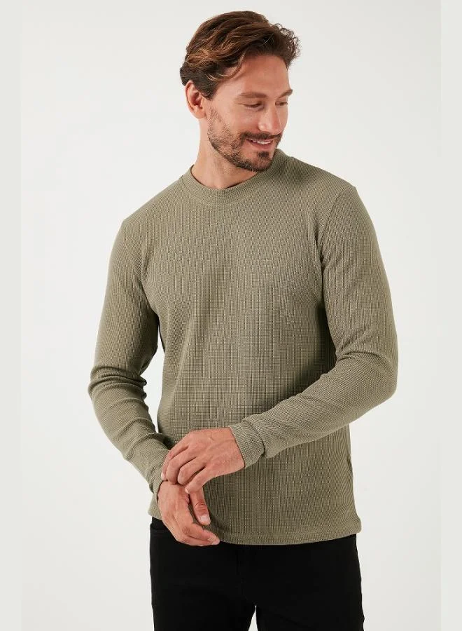 Buratti  Buratti Cotton Crew Neck Slim Fit Basic Sweat Men's SWEAT 5905073 for Men | Best Price UAE