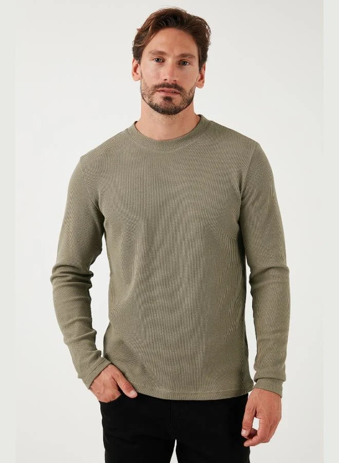 Buratti Cotton Crew Neck Slim Fit Basic Sweat Men's SWEAT 5905073