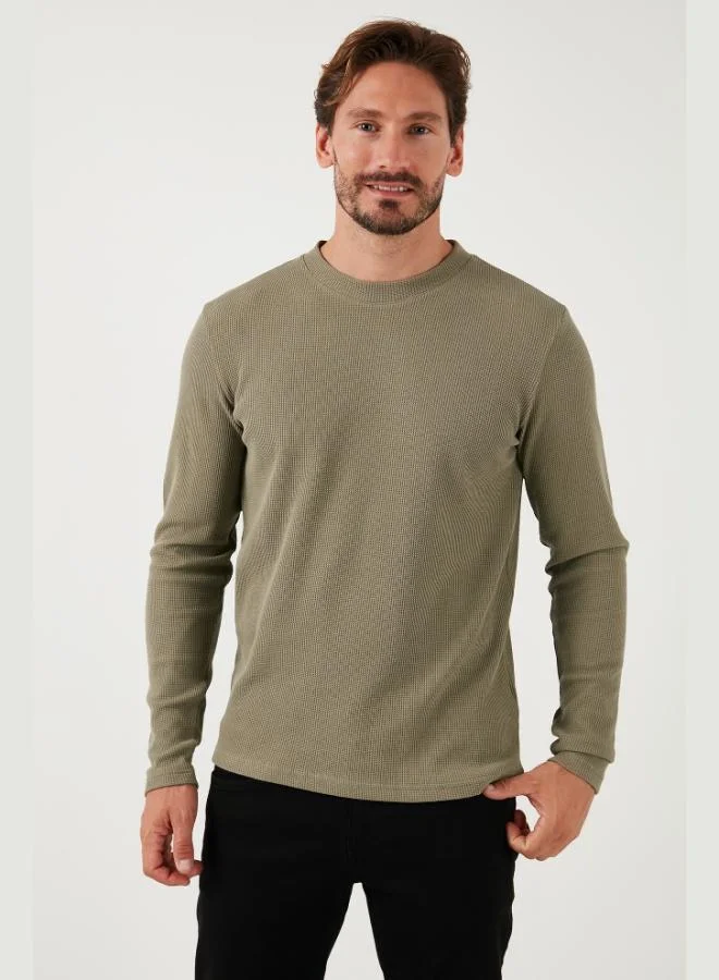 Buratti  Buratti Cotton Crew Neck Slim Fit Basic Sweat Men's SWEAT 5905073 for Men | Best Price UAE