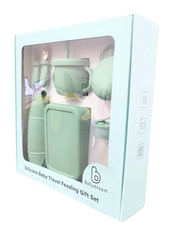 Babydream silicon travel set Green - Image 2