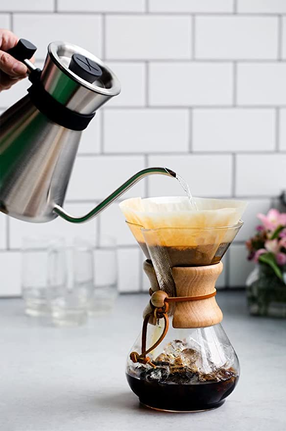Chemex مرشحات قهوة كيميكس الطبيعية، مربعة، 100 قطعة - تعبئة حصرية - Image 5