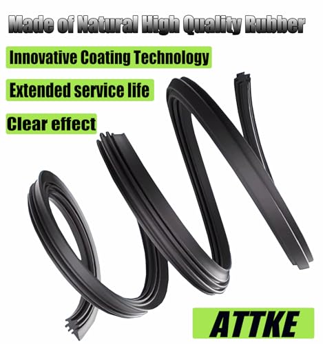 ATTKE Rear Wiper Blade for Kia Forte 2018-2014 OEM Genuine Style (13" Rear Wiper Blade) - Image 4