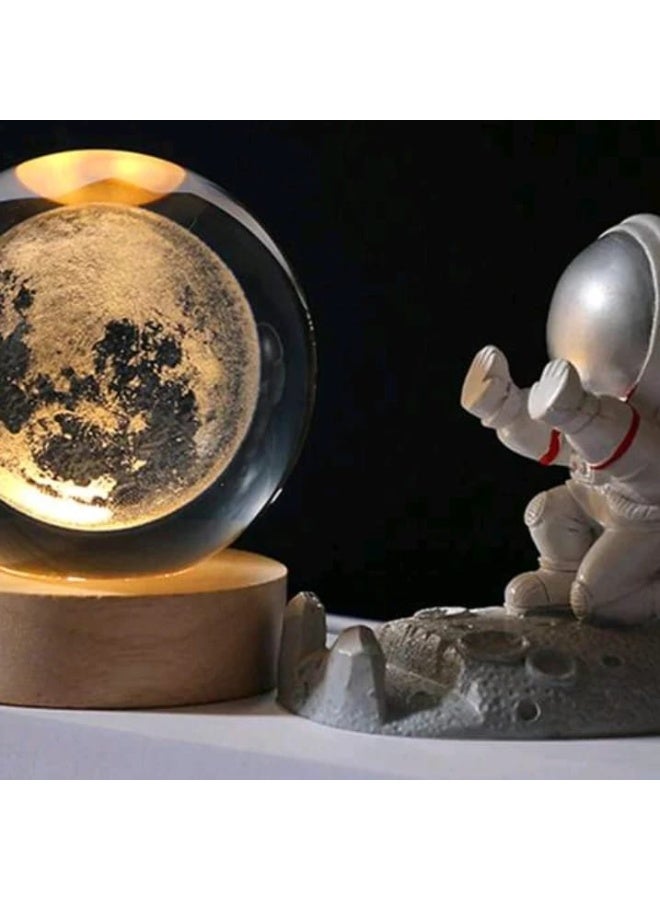 بلورة كريستالية شكل قمر - Image 2