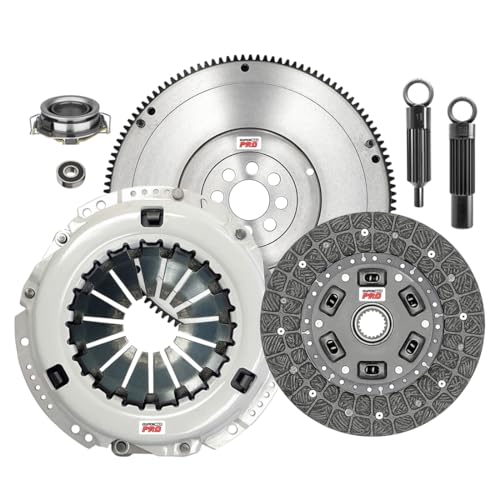 ClutchMaxPRO Heavy Duty OEM Clutch Kit with Flywheel Compatible with 05-10 Scion tC 08-11 xB 02-09 Toyota Camry 09-12 Corolla 09-11 Matrix 01-06 RAV-4 02-08 Solara (CP16082HDFW-CK) - Image 1