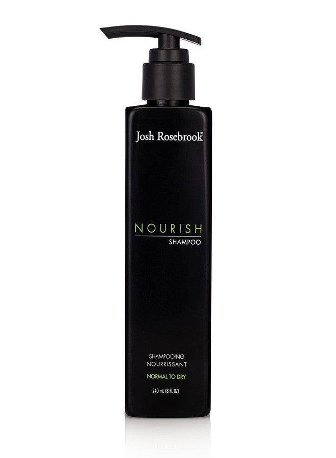 Josh Rosebrook Nourish Shampoo - moisturizing shampoo formulated for all hair textures and types, and for balanced to dry scalp types - 240 mL - 8 Oz - Image 1