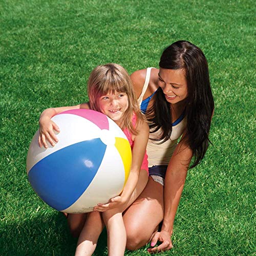 INTEX 24" Inflatable Paradise Panel Colorful Beach Ball - (Set of 2) | 59032EP - Image 2