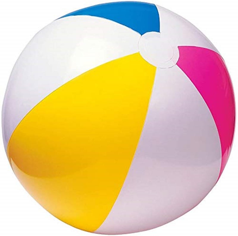 INTEX 24" Inflatable Paradise Panel Colorful Beach Ball - (Set of 2) | 59032EP - Image 1