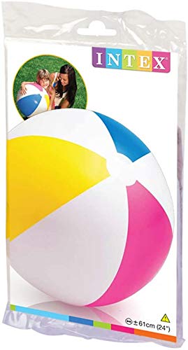 INTEX 24" Inflatable Paradise Panel Colorful Beach Ball - (Set of 2) | 59032EP - Image 3