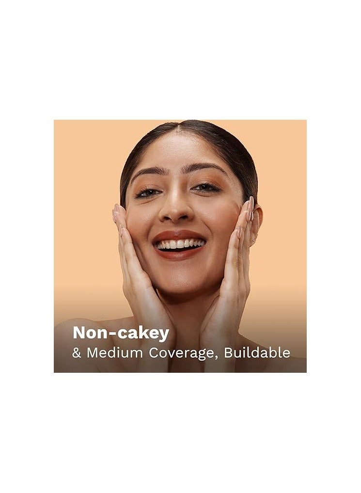 بيلجريم كريم أساس سائل سيروم بيور آيفوري من بيلجريم، غير لامع وبدون مسام، 30 مل | كريم أساس لمكياج الوجه غني بفيتامين C وحمض الهيالورونيك ومستخلص الخيزران | مقاوم للماء، تغطية طوال اليوم | جميع أنواع البشرة - Image 3