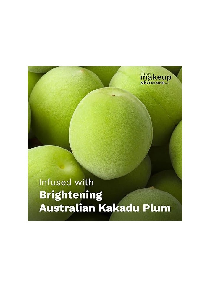 بيلجريم كريم أساس سائل سيروم بيور آيفوري من بيلجريم، غير لامع وبدون مسام، 30 مل | كريم أساس لمكياج الوجه غني بفيتامين C وحمض الهيالورونيك ومستخلص الخيزران | مقاوم للماء، تغطية طوال اليوم | جميع أنواع البشرة - Image 4