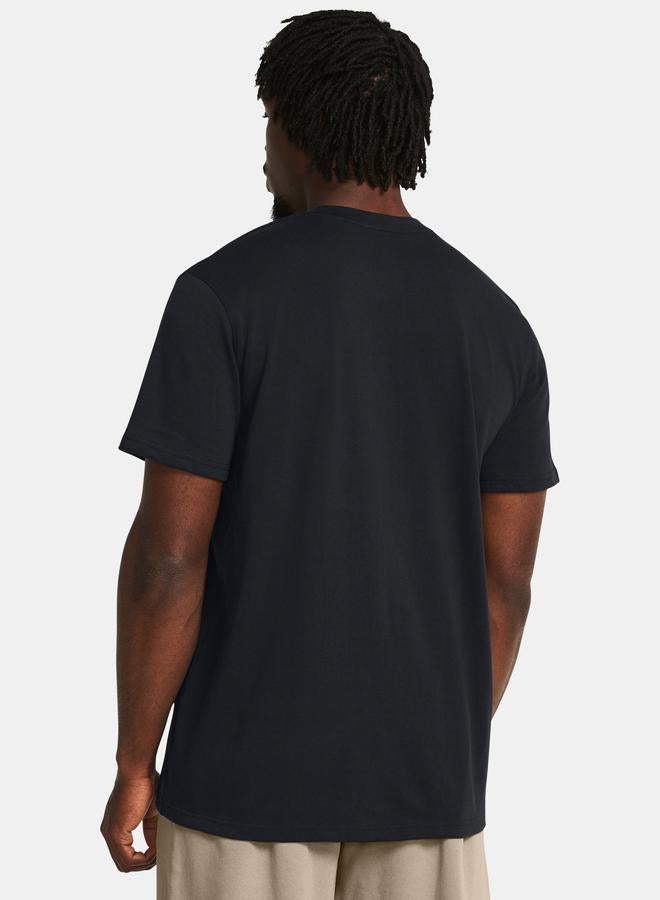 UNDER ARMOUR Heavyweight Left Chest Patch Short Sleeve T-Shirt  - Image 2
