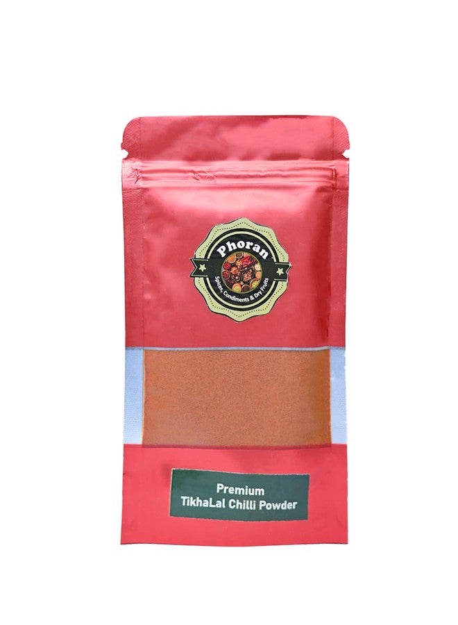 Phoran Tikhi Mirch 100 GM Chili Powder | Blend for Mild to Medium Flavor Spice | Multicuisine - Image 1