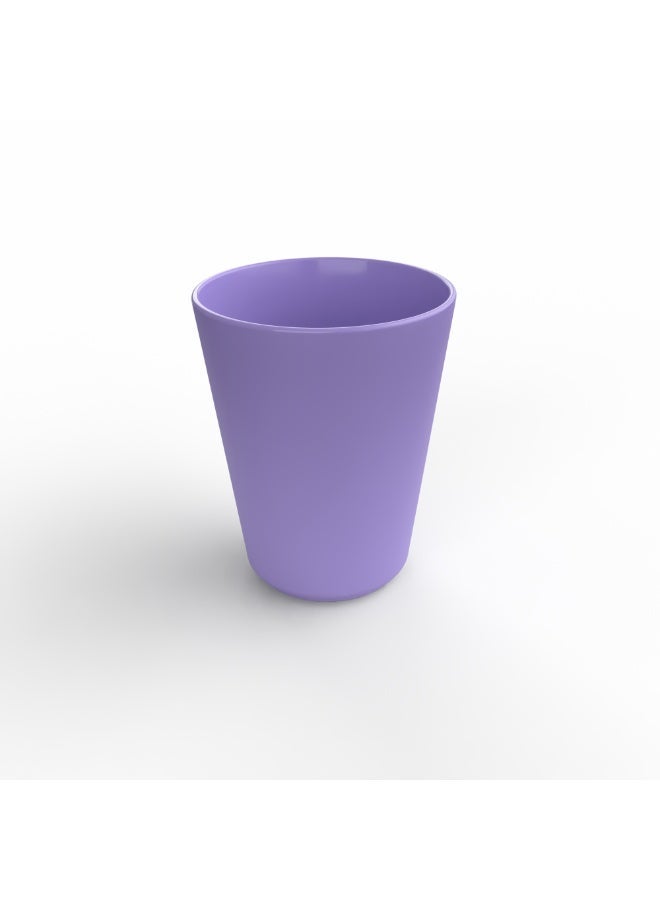 EasyGO Easy-Go Set of Reusable Plastic Cup ( 6 cups ) 280ml BPA Free PP – Microwave, Freezer & Dishwasher Safe - Lavender - Image 4
