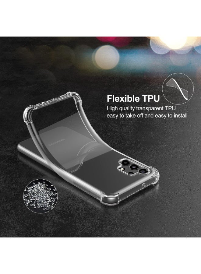 Samsung Galaxy A13 4G Phone Case, Clear TPU, Transparent Soft Cover, Four Corners Protection - Image 2
