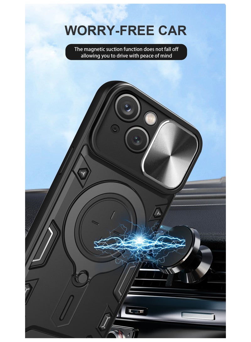 ابل اي فون 15 بالإضافة إلى غطاء أسود - Image 2