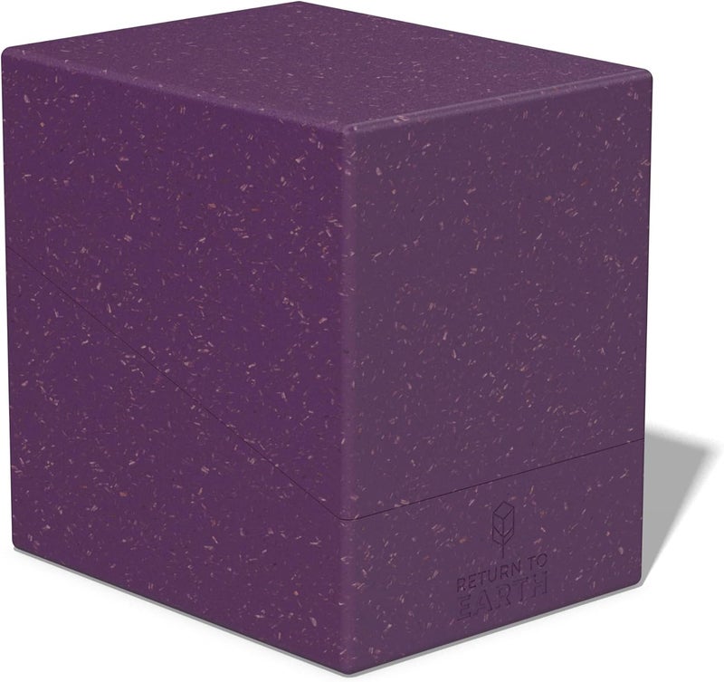 Ultimate Guard RTE Boulder 133+, Deck Case for 133 Double-Sleeved TCG Cards, Purple, 87% Renewable, Made in Germany, Secure & Durable Storage… - Image 1